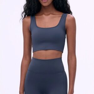 Adanola Ultimate Square Neck Bra in Size Small Midnight Navy